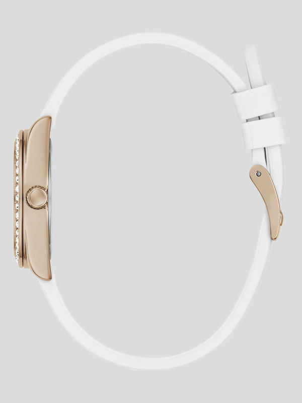 Reloj Guess Mini Luna Blanco