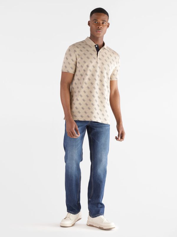 Playera Tipo Polo Guess 4G
