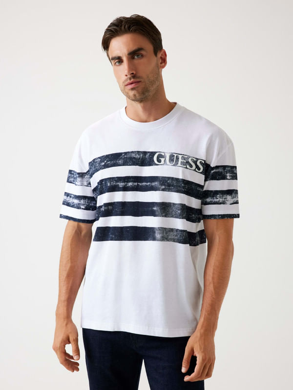 Playera Guess Stripes