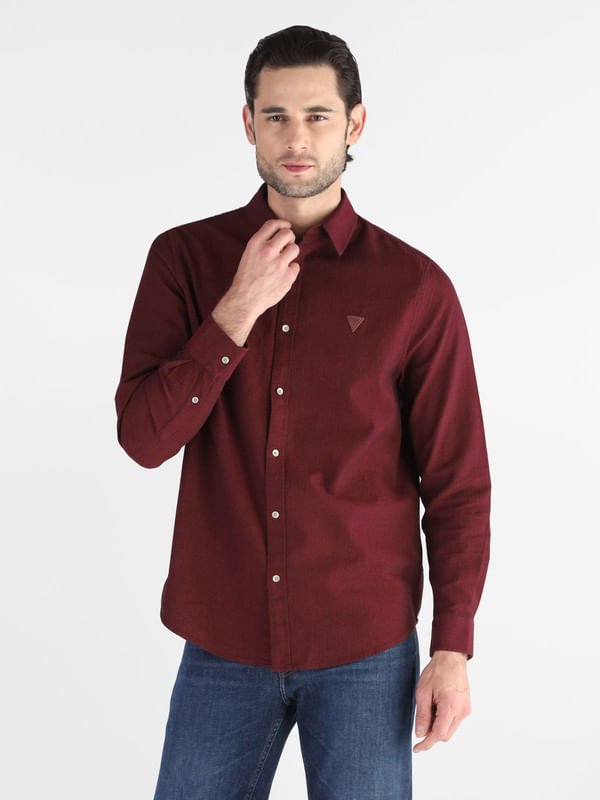Camisa Guess Herringbone