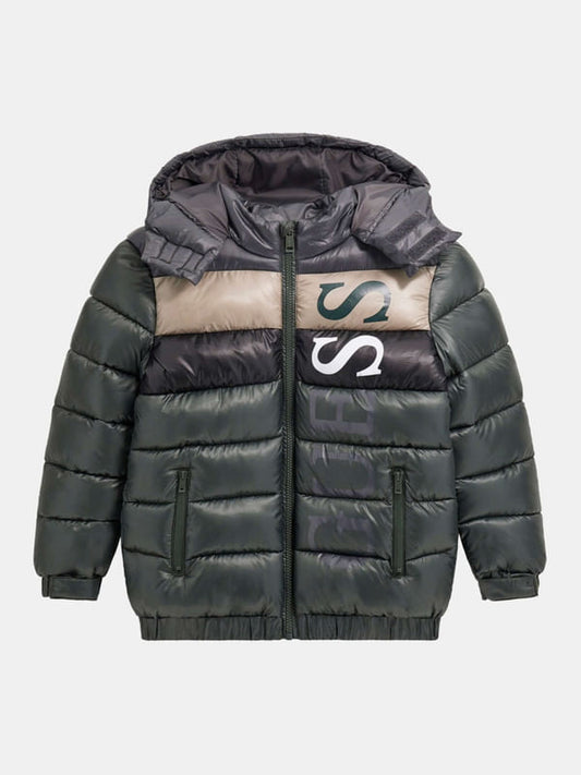 Chamarra Guess Kids Puffer Para Niño