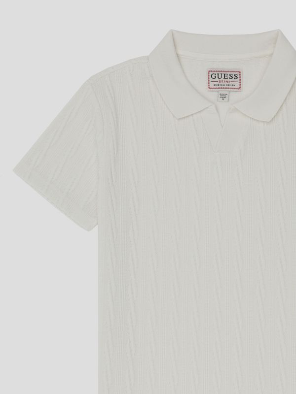 Playera Tipo Polo Guess Kids Para Niño