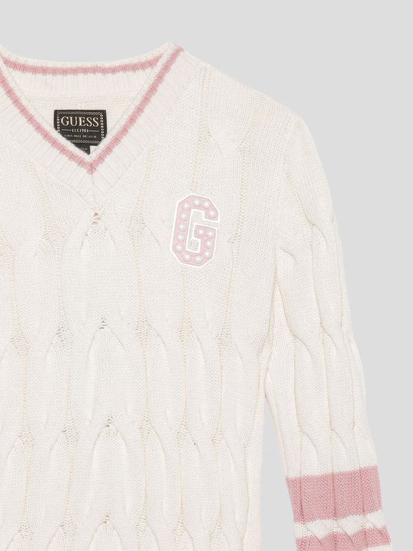 Vestido Guess Kids Sweater Para Niña
